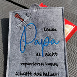 Stickdatei - Set "Schokoladenhüllen in div. Größen" zum Vatertag / Geburtstag