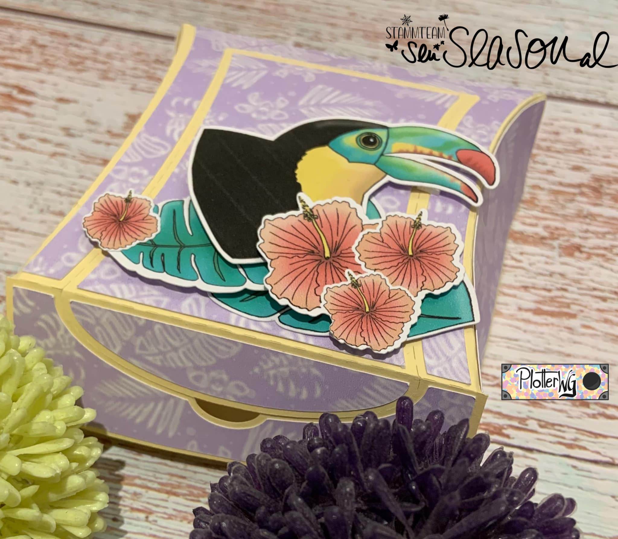 Digipapier Hawaii-Blumen Vol. 4, Druckvorlage, Digipaper - Sewando