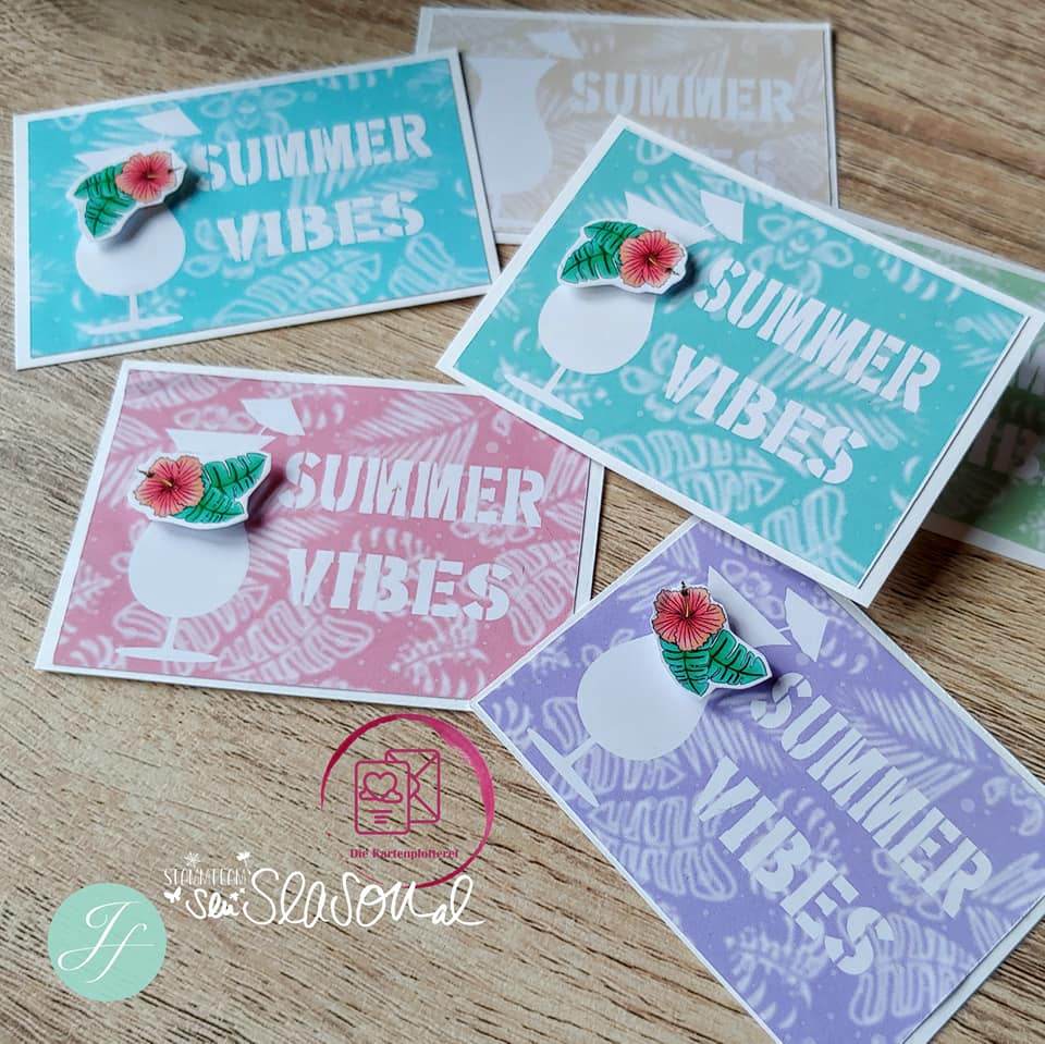 Digipapier Hawaii-Blumen Vol. 4, Druckvorlage, Digipaper - Sewando