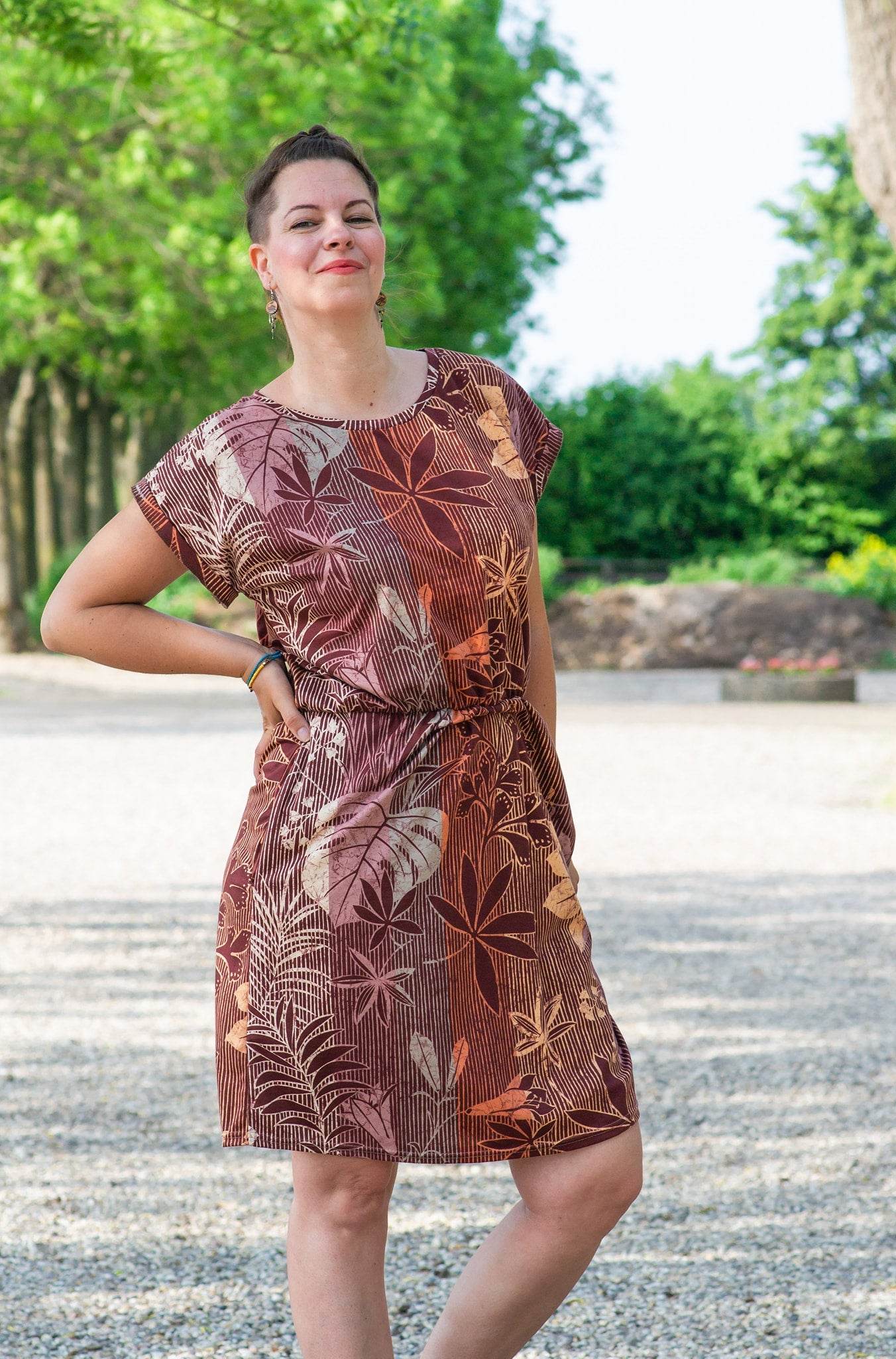 Schnittmuster Kleid GUBBIO Gr. 34-54 : - Sewando