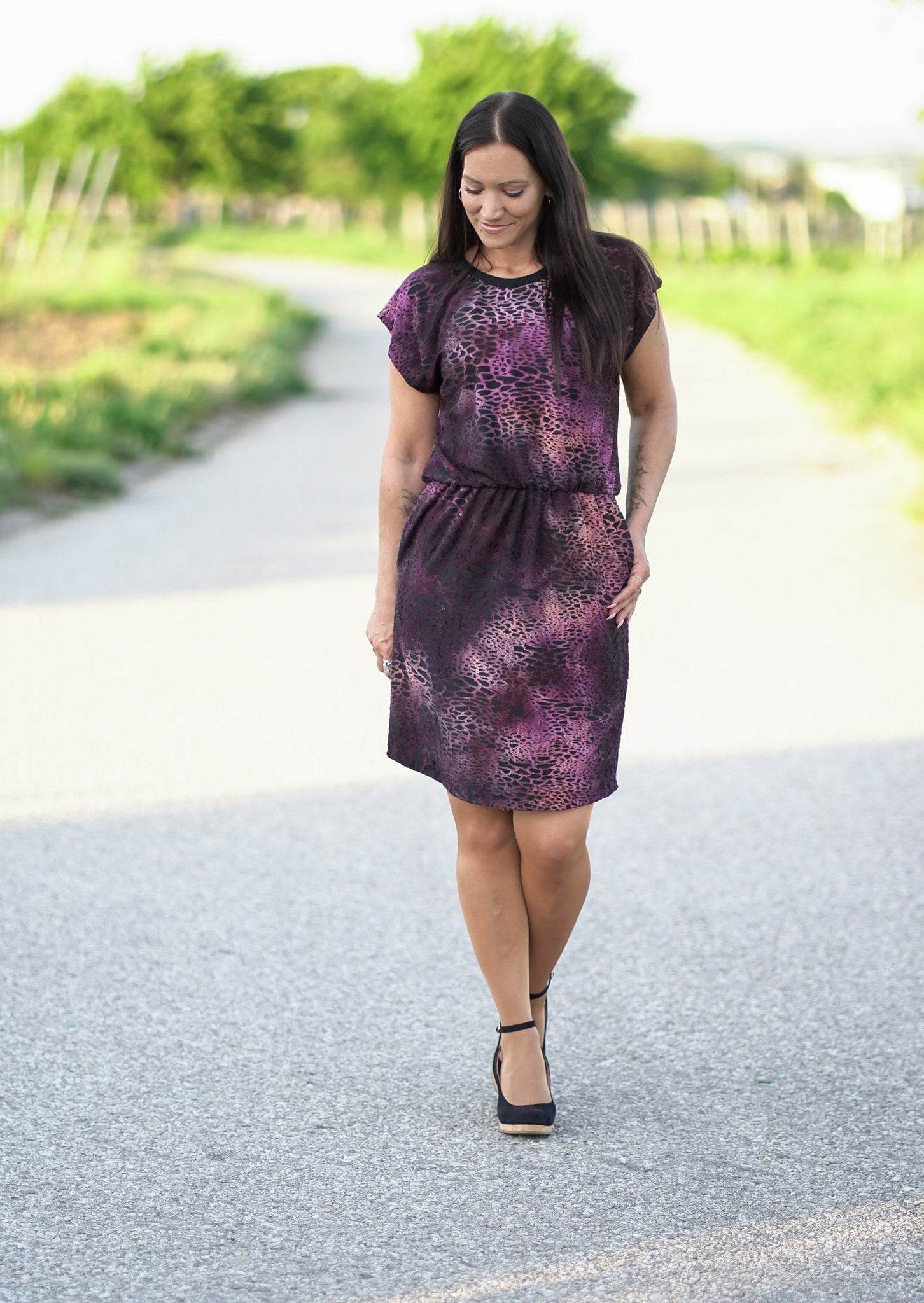 Schnittmuster Kleid GUBBIO Gr. 34-54 : - Sewando