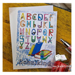Digiset Bücherwurm Plotterdatei, Sublimation, Digistamp, Digipaper - Sewando