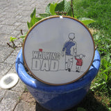 Stickdatei - Set "The Walking DAD"