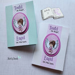 Digiset (B)Engeline Digistamp, Digipaper, Plotterdatei, Sublimation, Druck - Sewando