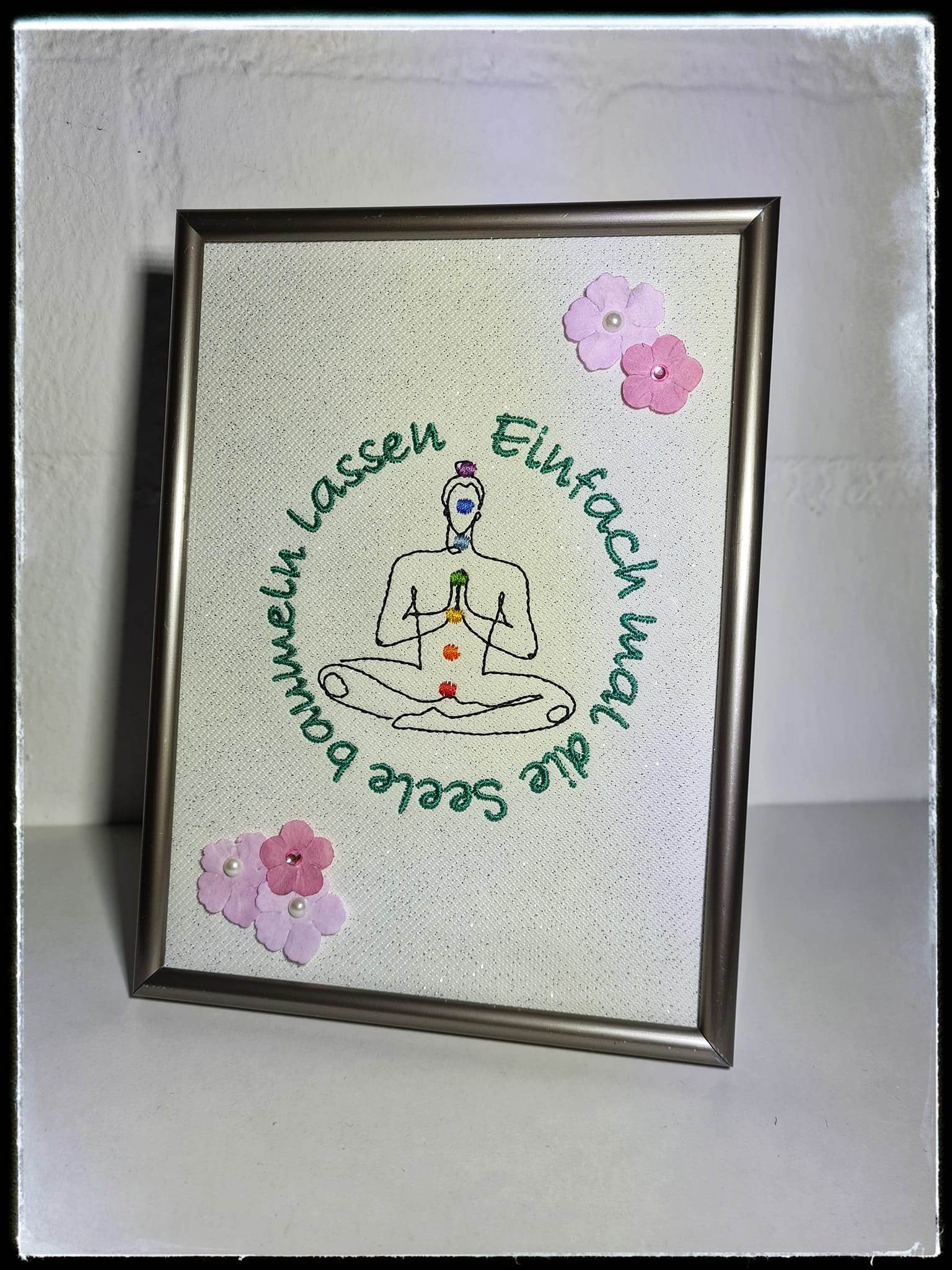 Stickdatei - Yoga - Sprüche - Sewando