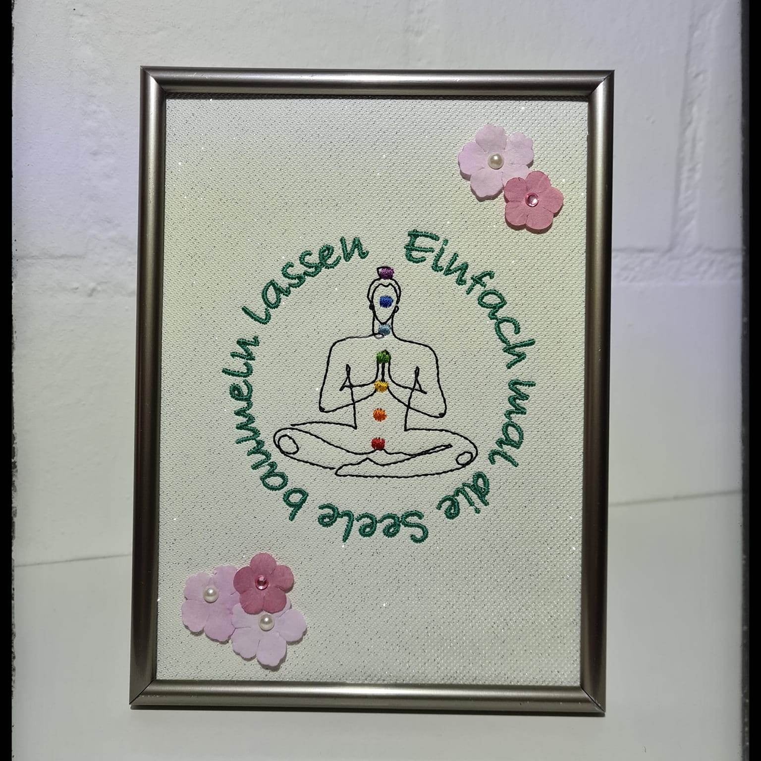 Stickdatei - Yoga - Sprüche - Sewando