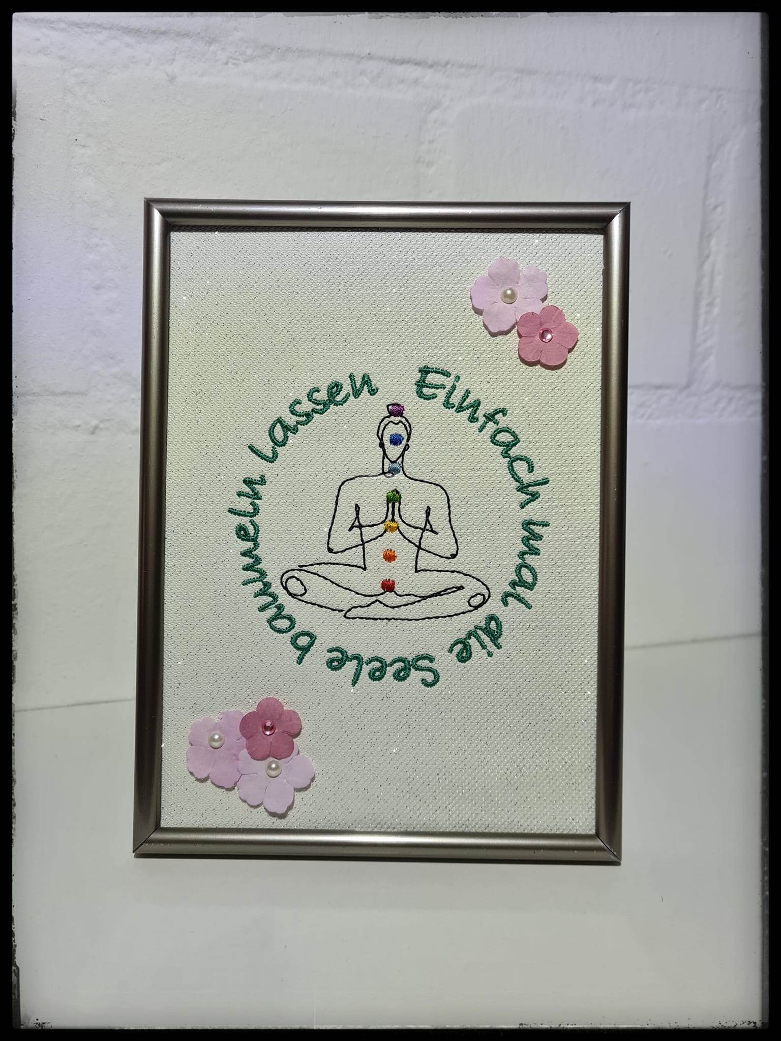 Stickdatei - Yoga - Sprüche - Sewando