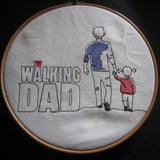 Stickdatei - Set "The Walking DAD"