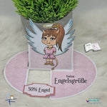 Digiset (B)Engeline Digistamp, Digipaper, Plotterdatei, Sublimation, Druck - Sewando