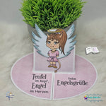Digiset (B)Engeline Digistamp, Digipaper, Plotterdatei, Sublimation, Druck - Sewando