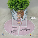 Digiset (B)Engeline Digistamp, Digipaper, Plotterdatei, Sublimation, Druck - Sewando