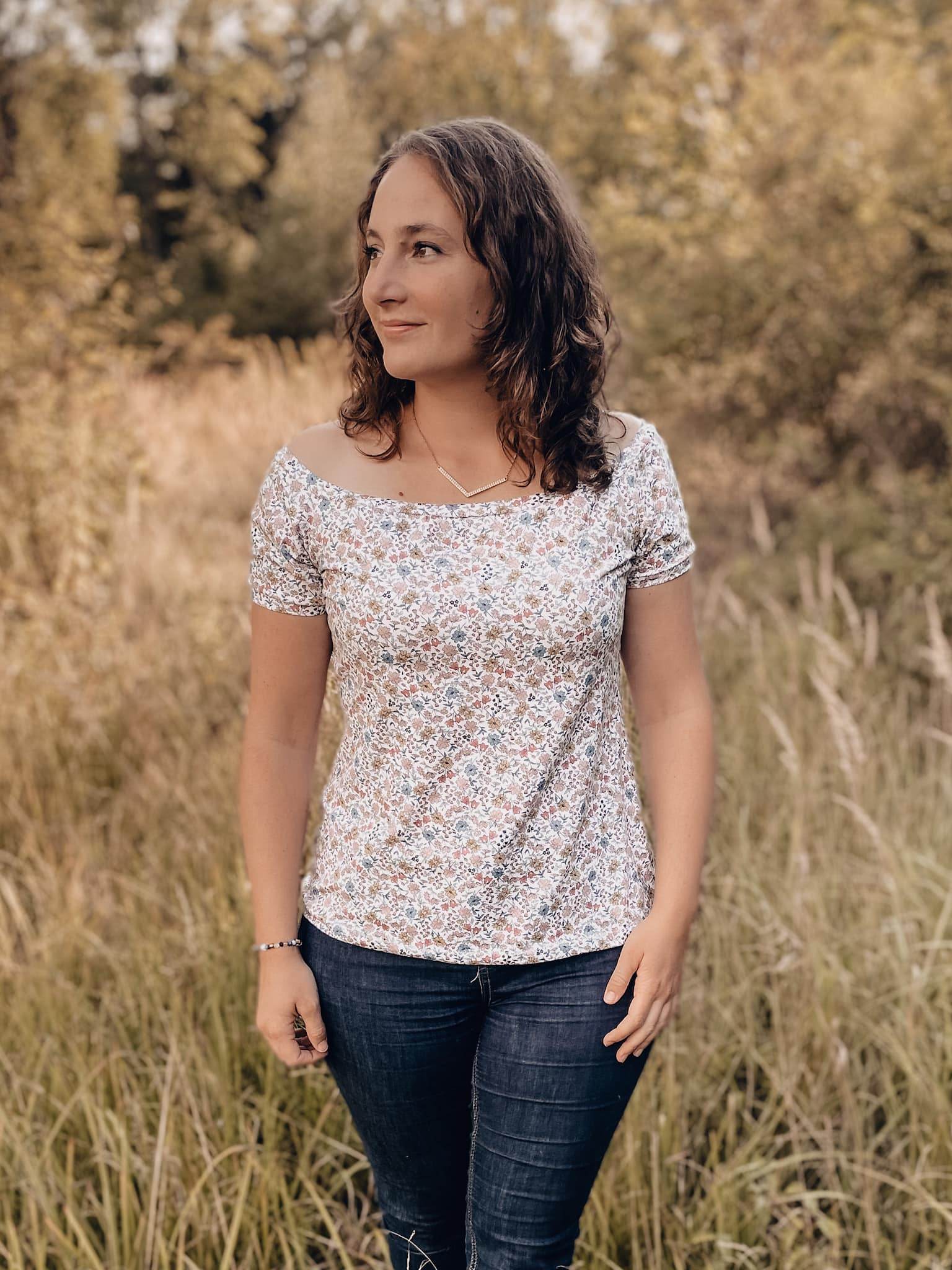 Schnittmuster Shirt Carmen Größe 32 – 50 - Sewando