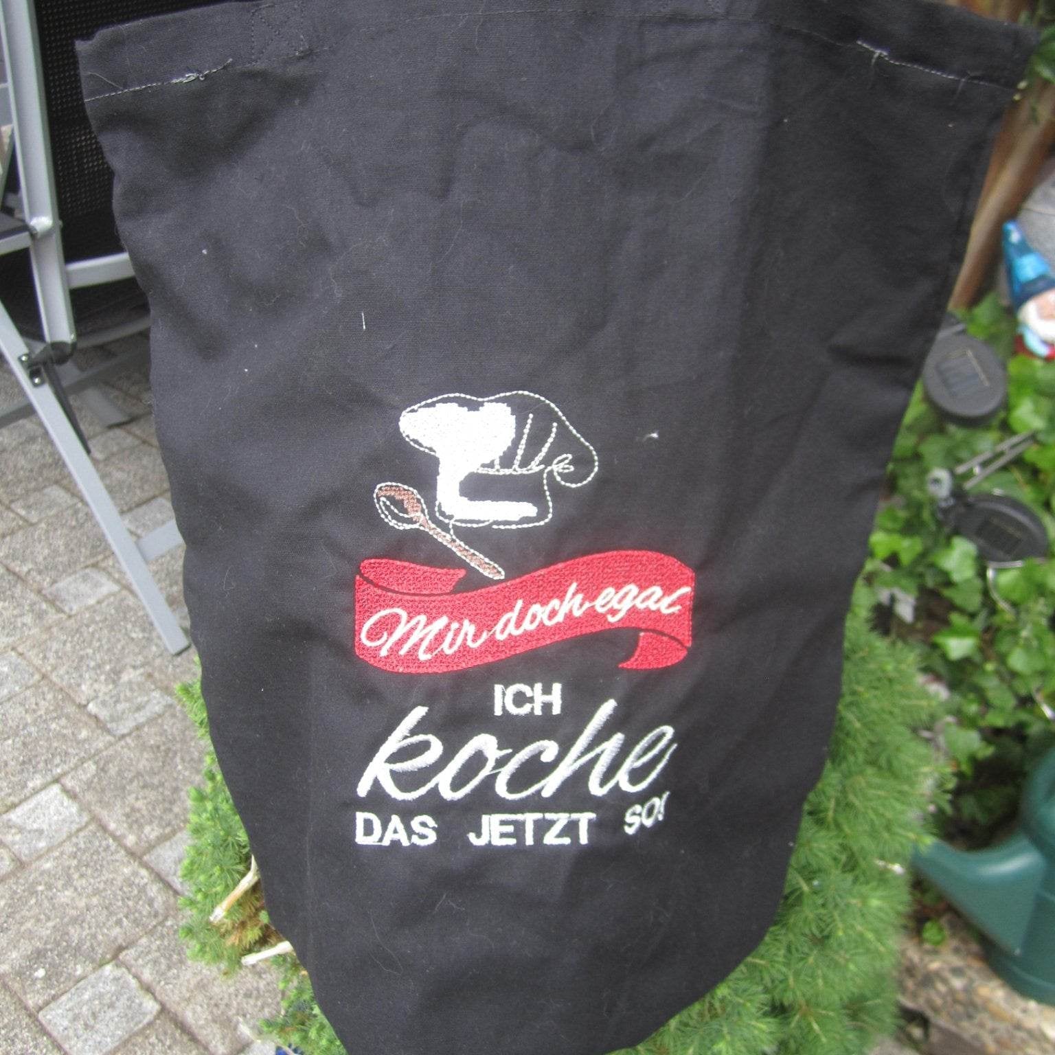 Stickdatei - Mir doch egal, ich koche das jetzt so - Sewando