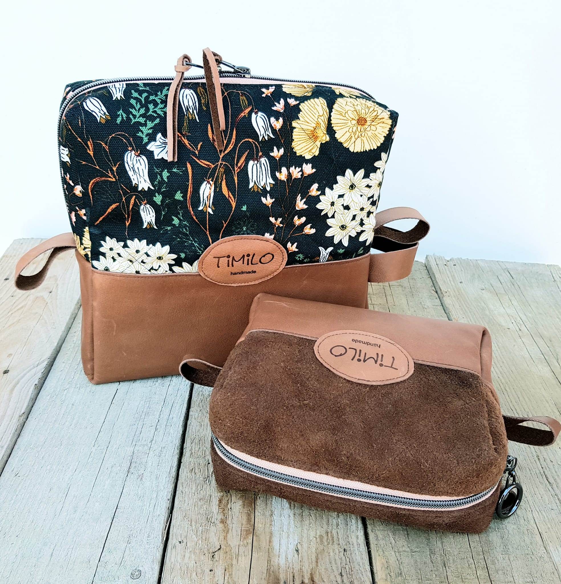 ohElli Mini & Big * Taschen - Schnittmuster - Kombi-eBook * Kosmetik-Serie - Reise-Set in 2 Größen - Sewando