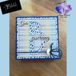 Digiset „Rainbow“ bunt! Digipaper, Digistamps - Sewando