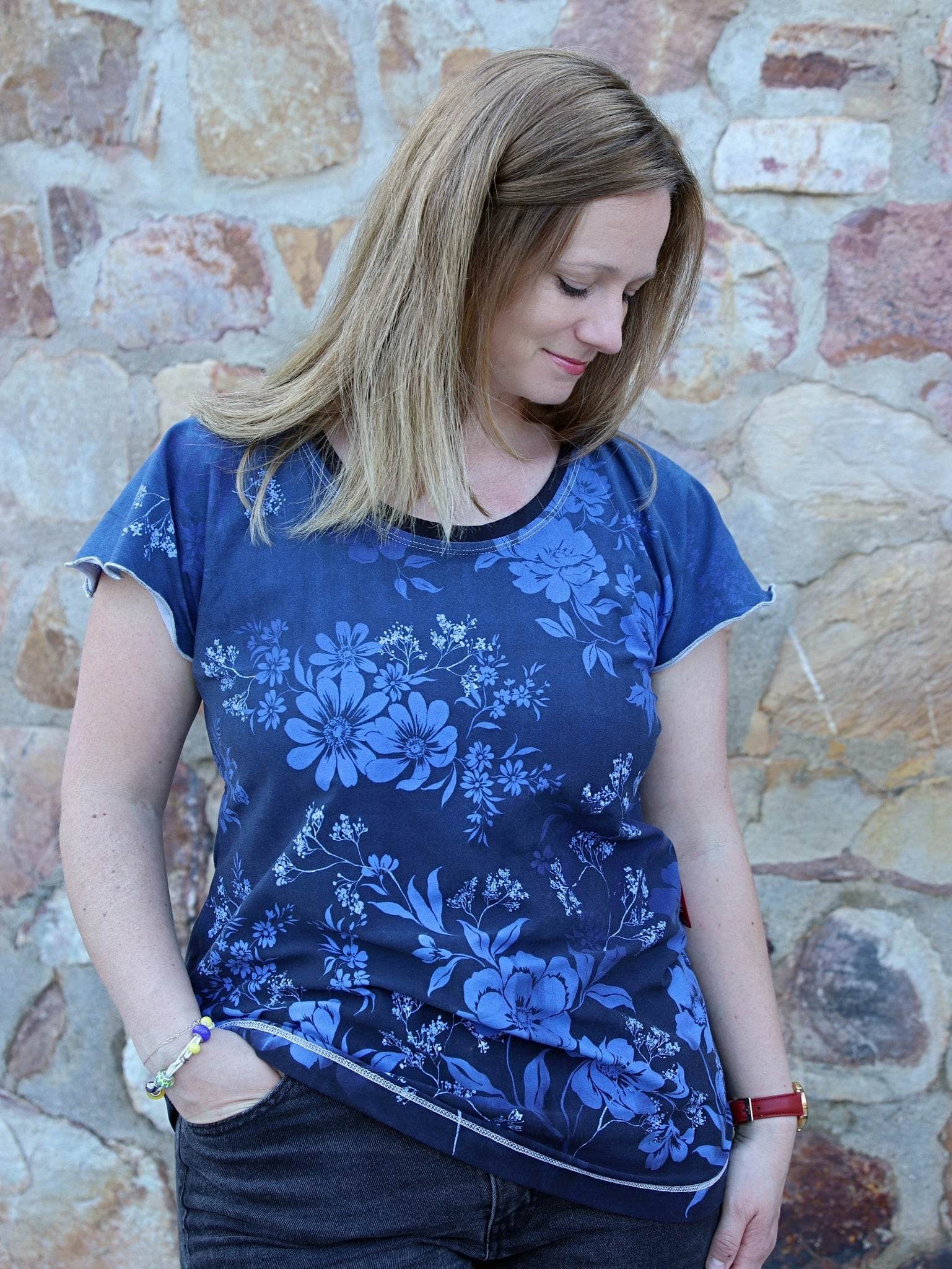 Schnittmuster Damen Pullover/ Shirt Pina Colada Größe 32-54 - Sewando