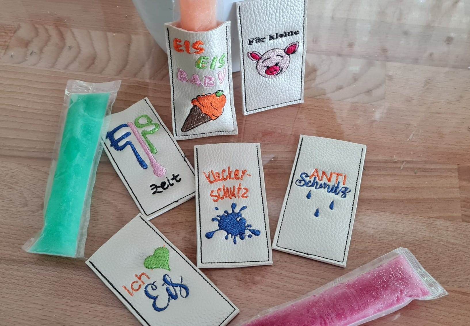 Stickdatei Wassereis-Hüllen in 2 Größen - Sewando