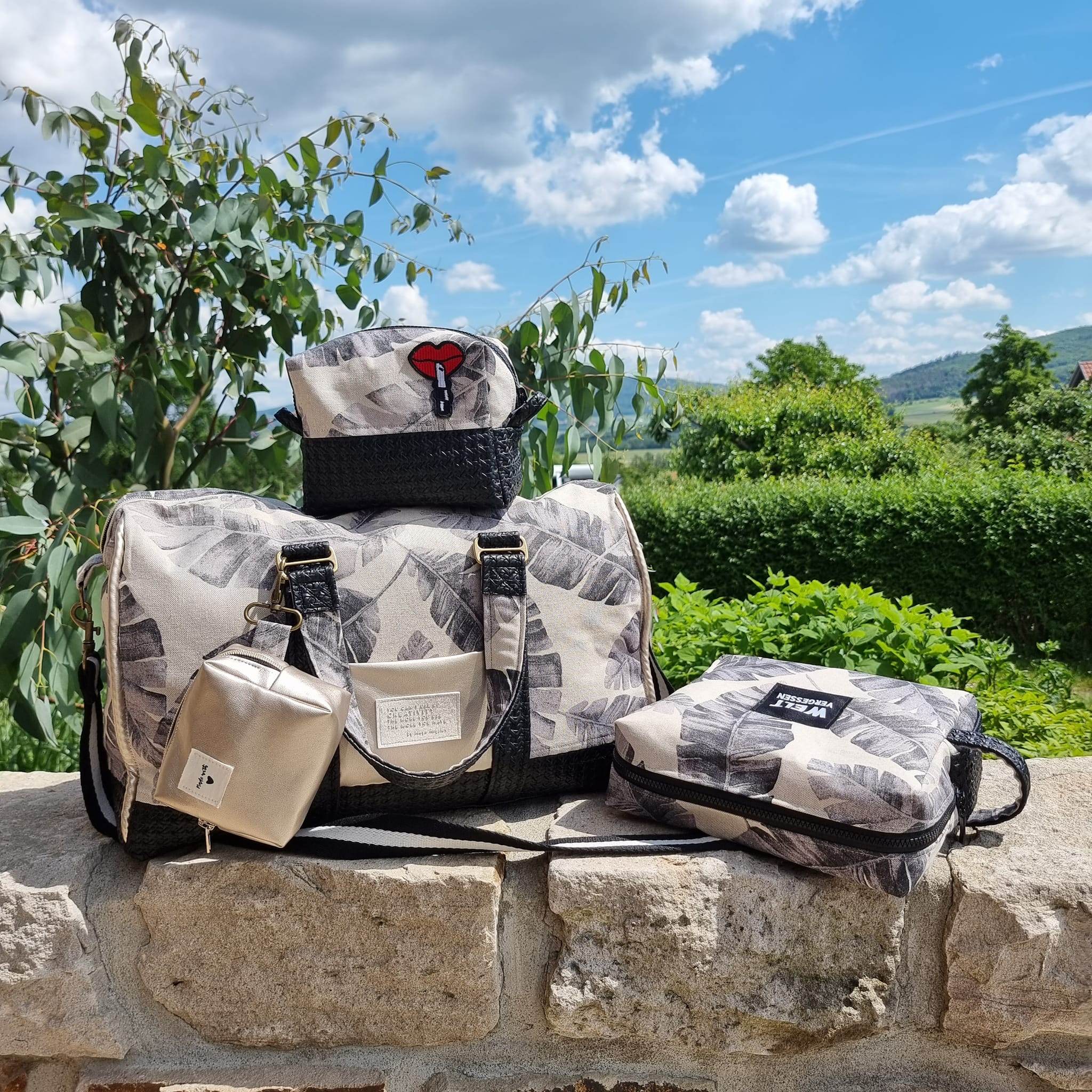 ohEddi Maxi & ohElli * Taschen - Schnittmuster - Kombi-eBook * Reisetasche plus Reise-Set - Sewando