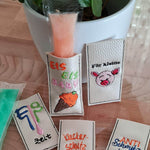 Stickdatei Wassereis-Hüllen in 2 Größen - Sewando