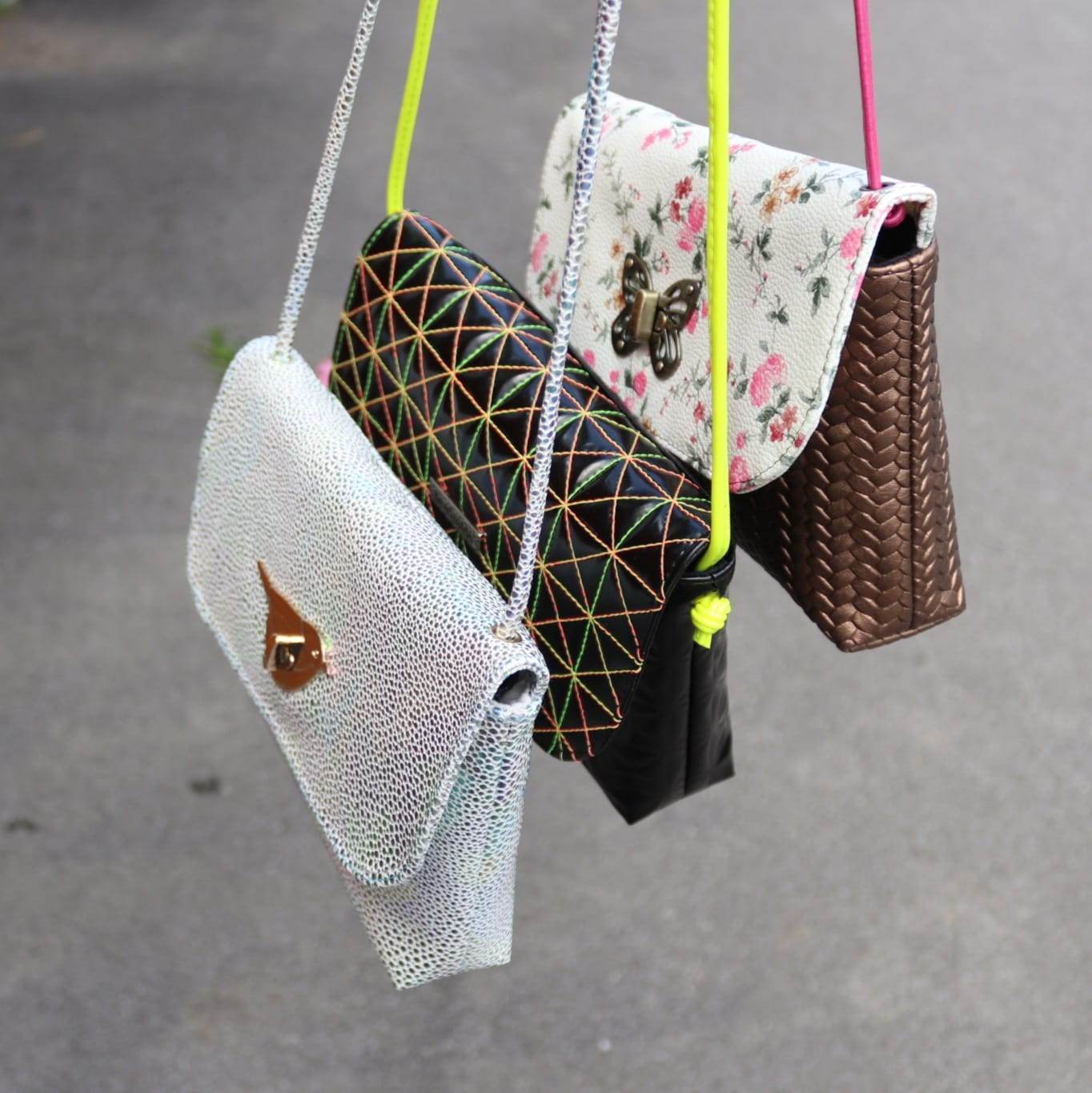 ohSunni & ohFunni * Taschen - Schnittmuster - eBook * Crossbag - Clutch - Sewando