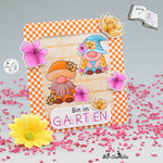 Digiset Blumenwichtel Plotterdatei, Sublimation, Digistamp, Digipaper - Sewando