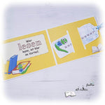 Digiset Bücherwurm Plotterdatei, Sublimation, Digistamp, Digipaper - Sewando