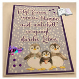 Digiset Pinguin Familie Plotten, Sublimation, Drucken - Sewando
