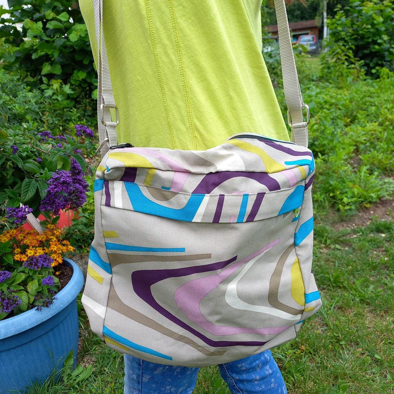 Nähanleitung 2in1 Tasche Ruckzuck - Sewando