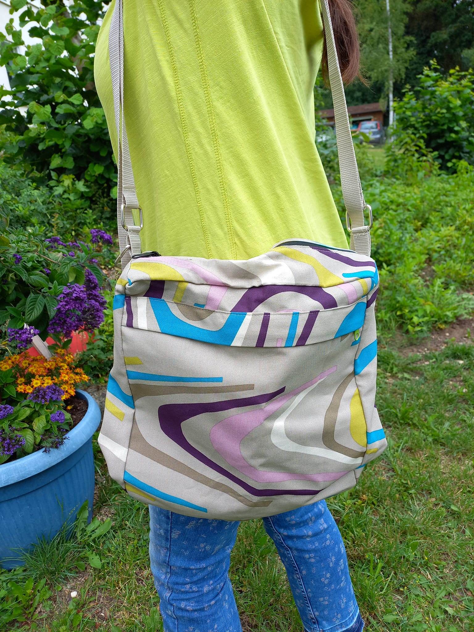 Nähanleitung 2in1 Tasche Ruckzuck - Sewando