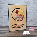 Digiset Blumenwichtel Plotterdatei, Sublimation, Digistamp, Digipaper - Sewando
