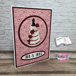 Digiset Hochzeitstorte Plotten, Sublimation, Drucken, Digistamp - Sewando