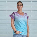 Schnittmuster Damen Pullover/ Shirt Pina Colada Größe 32-54 - Sewando
