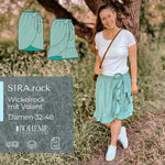 SIRA.wickelrock | Damen | 32-48 Schnitt : - Sewando