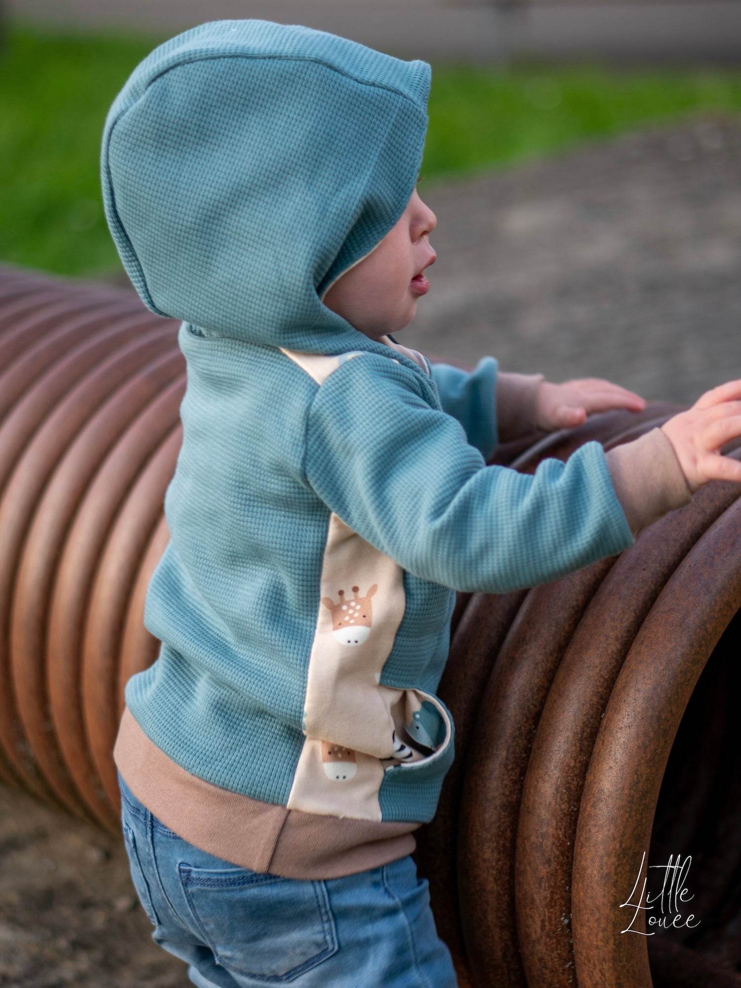 Schnittmuster Hoodie Winter-Tadeo Gr. 74-140 - Sewando