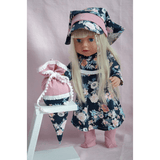 Sommerliche Puppenkleidung nähen – für 43 cm Babypuppen - Sewando