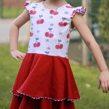 Schnittmuster Kleid und Top Thea Gr. 80-140 - Sewando