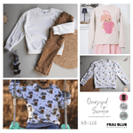 Oversized Sweater Baby & Kids 68-116 Schnittmuster - Sewando