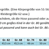 Schnittmuster timtom No.28 gemütliche, mitwachsende Babyhose Gr.50-104 - Sewando
