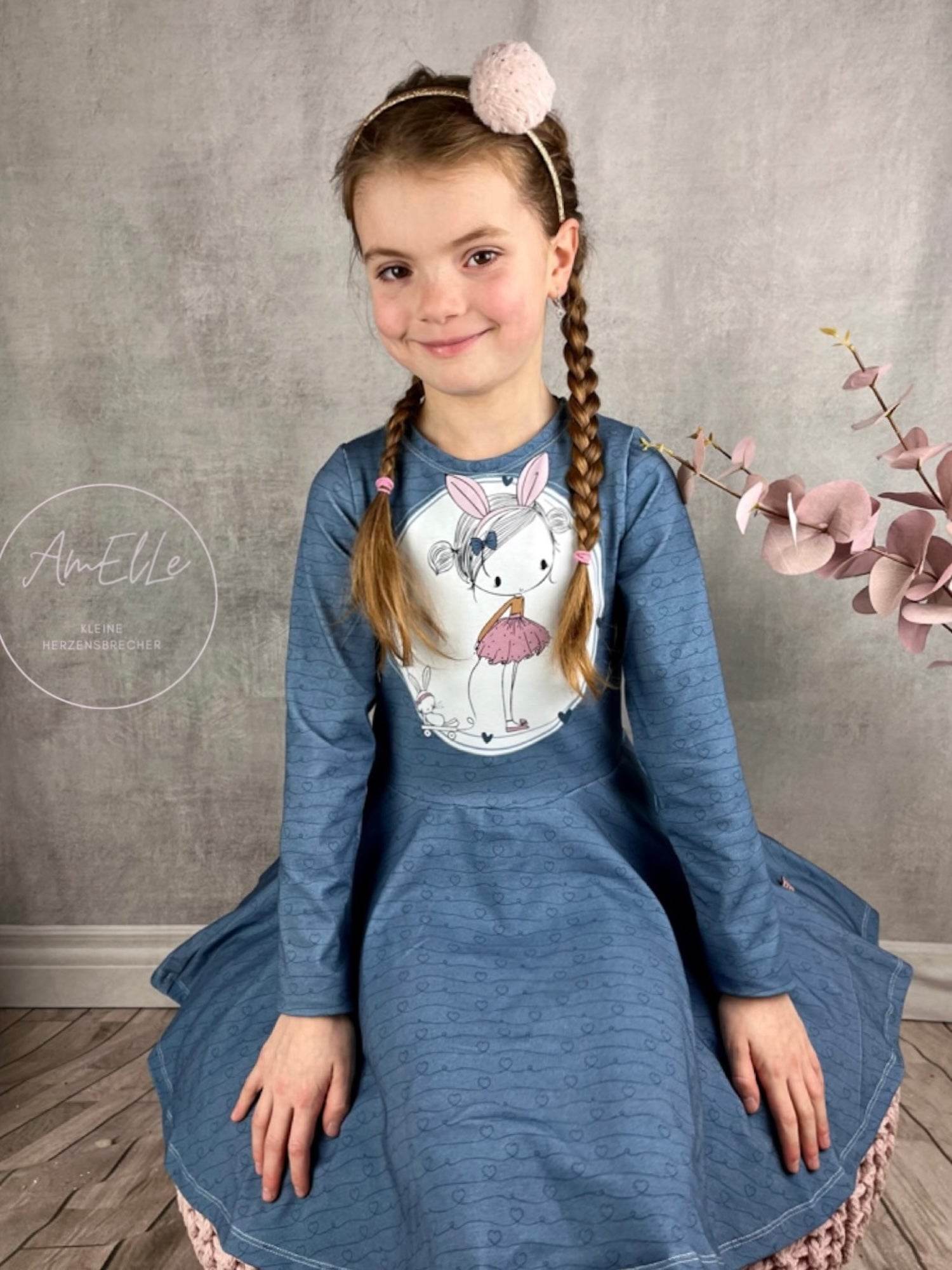 Schnittmuster Emmas Winterkleid Gr. 74-146 - Sewando