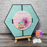 Digiset Blumenwichtel Plotterdatei, Sublimation, Digistamp, Digipaper - Sewando