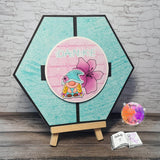 Digiset Blumenwichtel Plotterdatei, Sublimation, Digistamp, Digipaper - Sewando