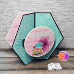 Digiset Blumenwichtel Plotterdatei, Sublimation, Digistamp, Digipaper - Sewando