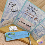Digiset Bücherwurm Plotterdatei, Sublimation, Digistamp, Digipaper - Sewando