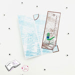 Digiset Bücherwurm Plotterdatei, Sublimation, Digistamp, Digipaper - Sewando