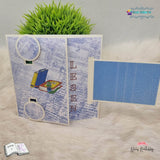 Digiset Bücherwurm Plotterdatei, Sublimation, Digistamp, Digipaper - Sewando