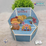 Digiset Blumenwichtel Plotterdatei, Sublimation, Digistamp, Digipaper - Sewando