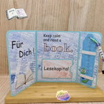 Digiset Bücherwurm Plotterdatei, Sublimation, Digistamp, Digipaper - Sewando