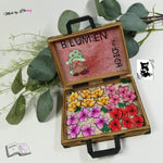 Digiset Blumenwichtel Plotterdatei, Sublimation, Digistamp, Digipaper - Sewando