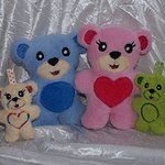 Stickdatei Teddy Kuscheltier Set 294 - Sewando