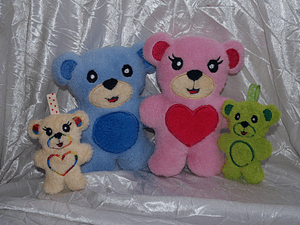 Stickdatei Teddy Kuscheltier Set 294 - Sewando